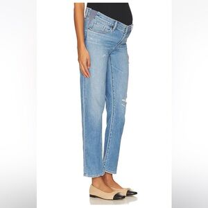 HATCH The Boyfriend Maternity Jean (Light Wash) - NEVER WORN. Original Tags.